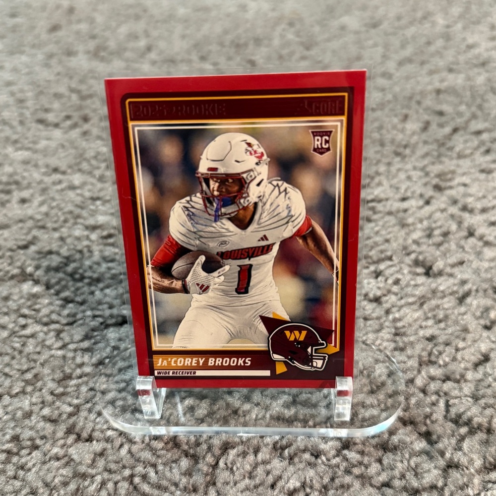 Panini Score 2025 - Ja'Corey Brooks Rookie Card *Red Parallel 🔥